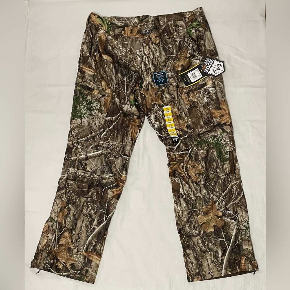Realtree Edge Camouflage Scent Control Pants XL